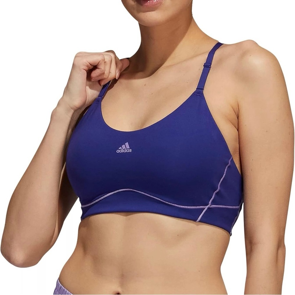 ADIDAS Pop Stitch Medium-Support Sports Bra